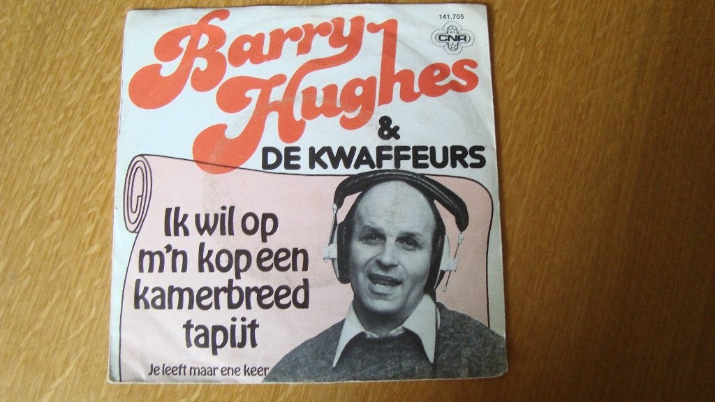 Barry hughes - ik wil op m'n kop een kamerbreed tapijt, Ophalen of Verzenden, Zo goed als nieuw, Nederlandstalig