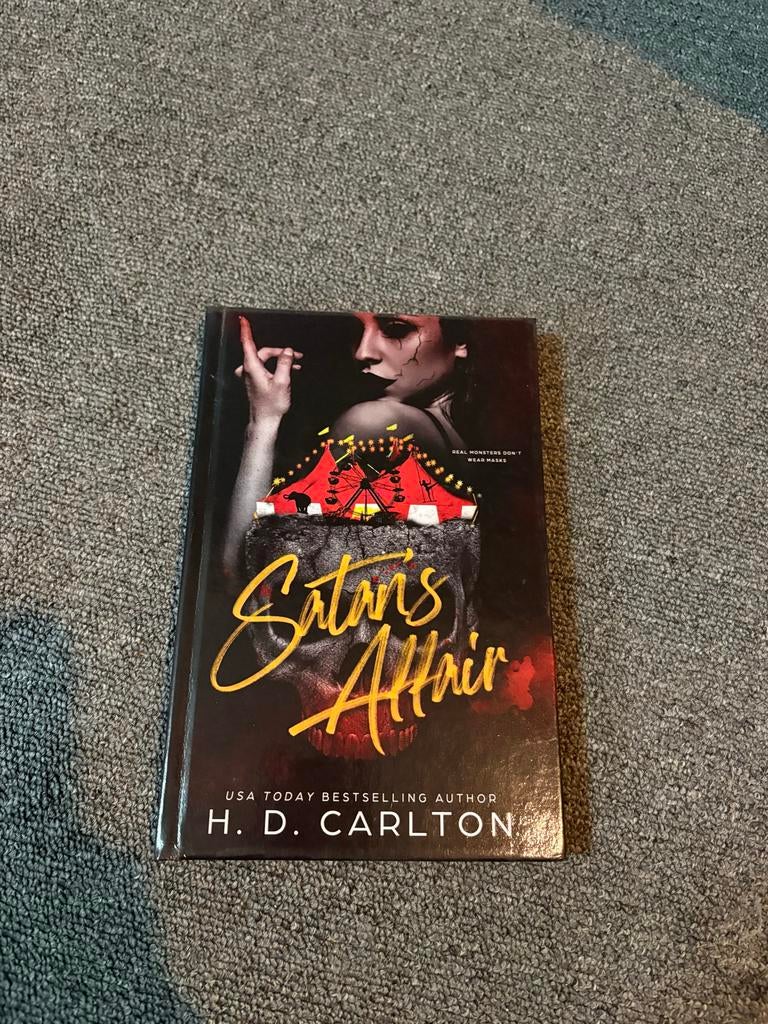 Satan's Affair - H.D. Carlton (Dark Romance/Gore, Engels), Boeken, Romans, Ophalen of Verzenden, Zo goed als nieuw, Amerika