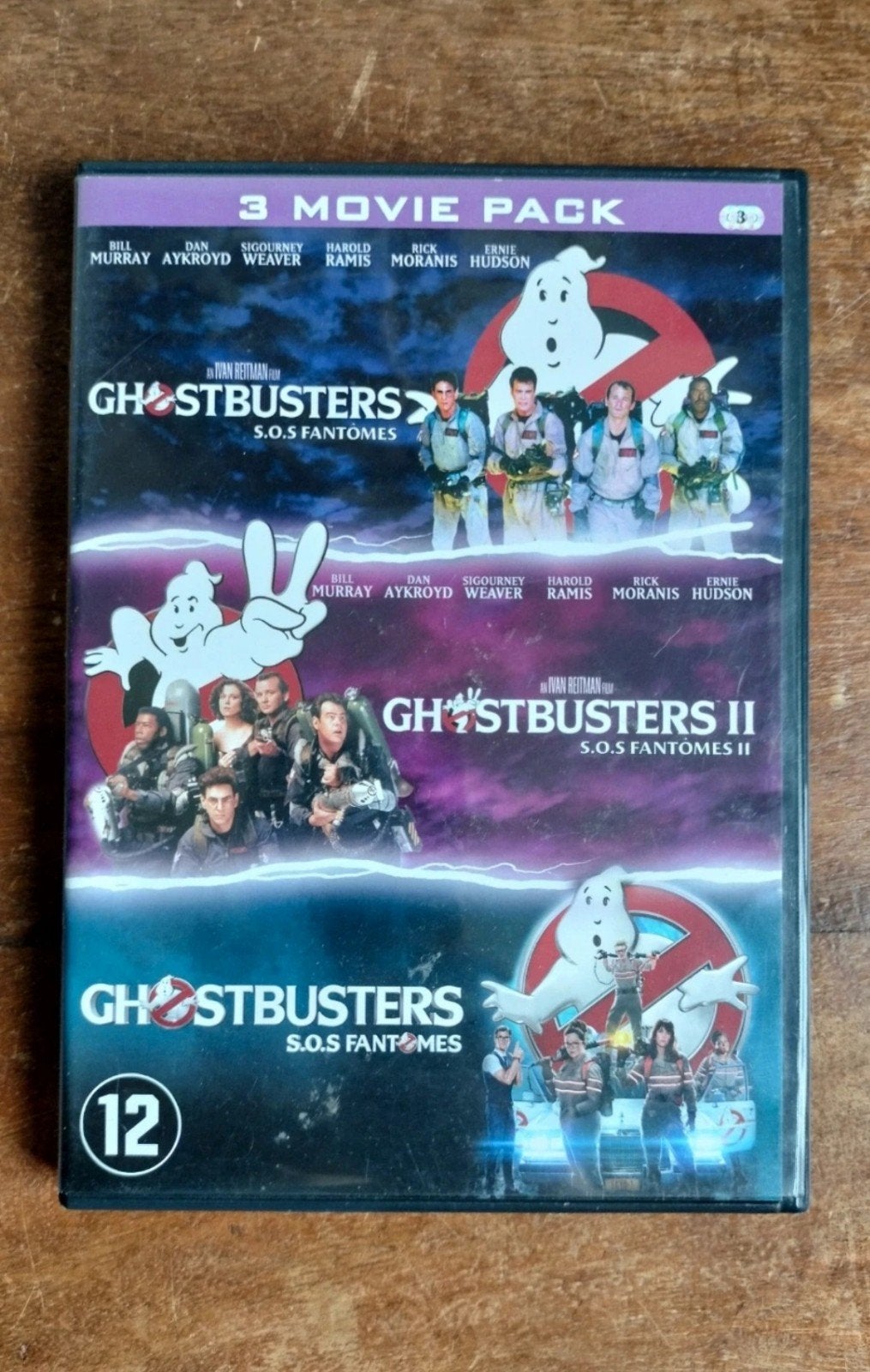 Ghostbusters 3 Movie Pack DVD - 1984, 1989 & 2016, Alle leeftijden, Ophalen of Verzenden, Zo goed als nieuw, Boxset