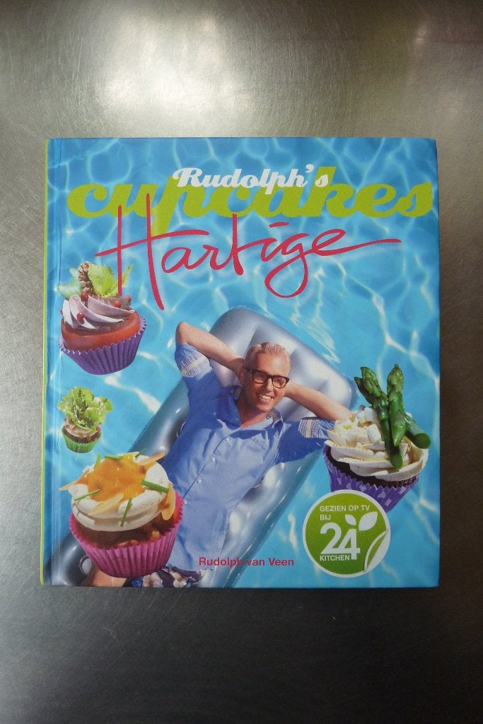 Rudolph's hartige cupcakes 24Kitchen, Boeken, Ophalen of Verzenden, Zo goed als nieuw, Taart, Gebak en Desserts