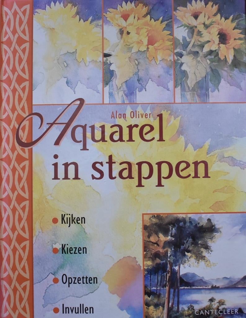 Alan Oliver: Aquarel in stappen, Boeken, Ophalen of Verzenden, Zo goed als nieuw, Tekenen en Schilderen