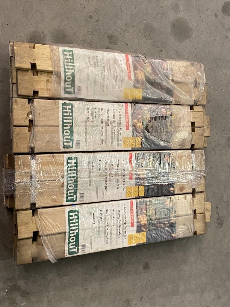 001. Rechthoekige Bloembak 26x40x80 cm €40,00 voor 4 stuks!, Tuin en Terras, Minder dan 30 cm, Nieuw, Ophalen of Verzenden, 60 tot 100 cm