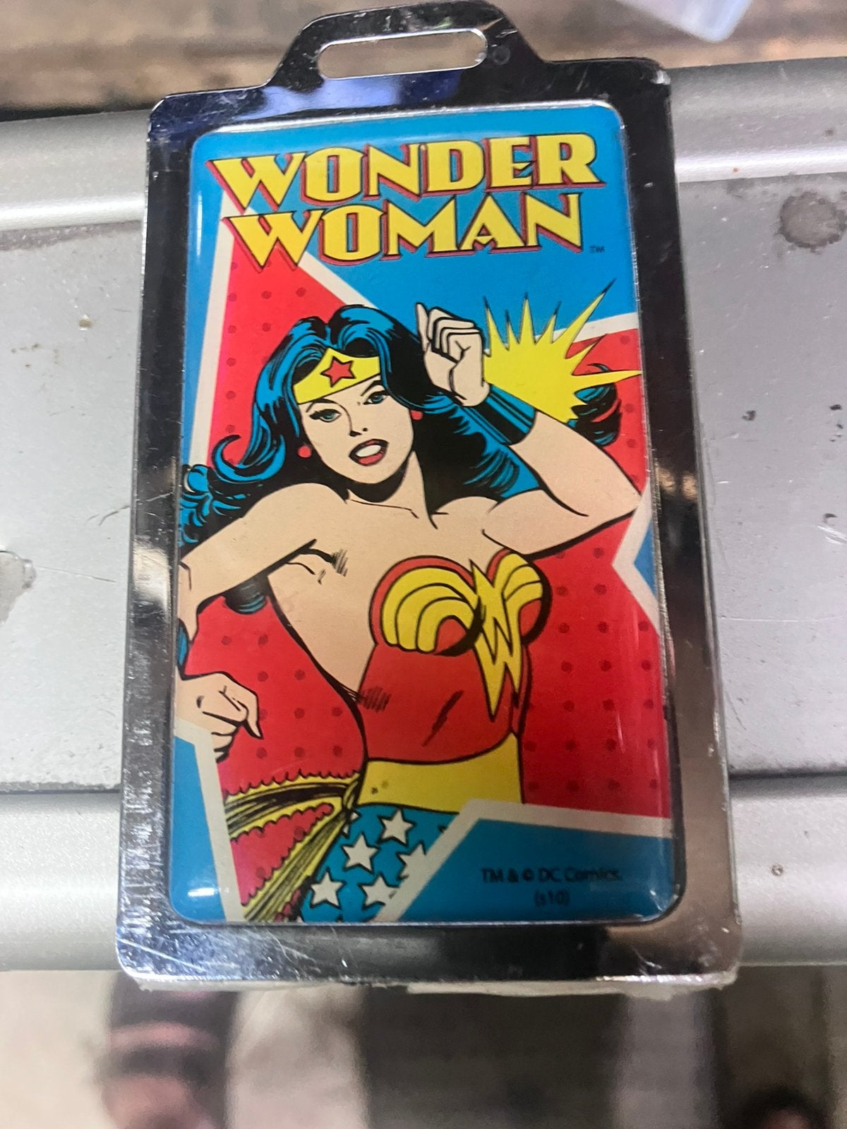 Wonder Woman bagage label (vintage), Ophalen, Zo goed als nieuw, Kwartet(ten)