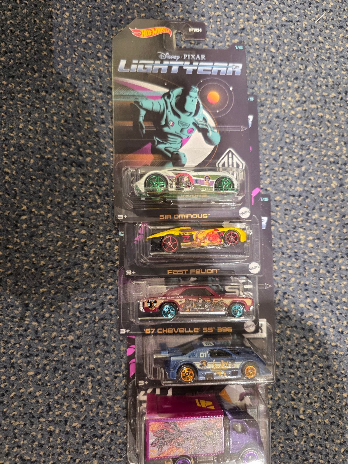 Hot Wheels Disney Pixar Lightyear 5-pack, Service.europe@mattel.com, Nieuw, Ophalen of Verzenden, Mattel