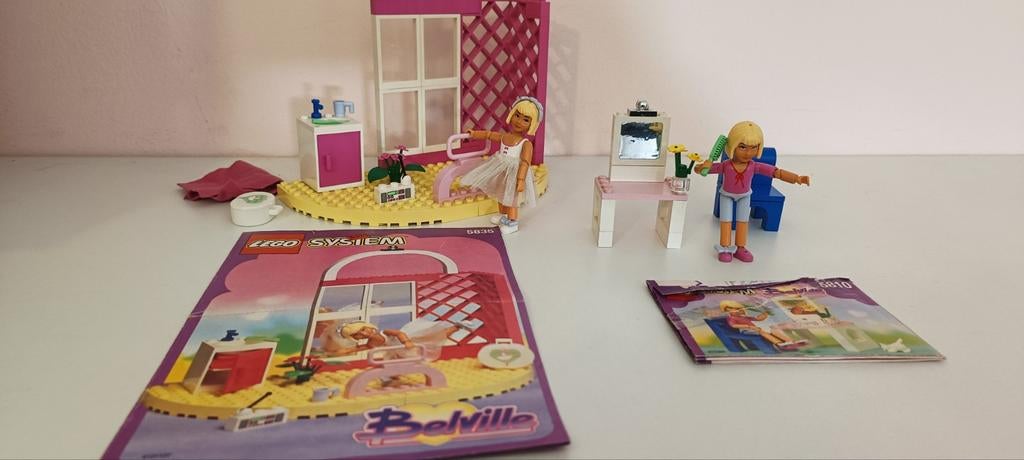 Vintage lego belville setjes, Kinderen en Baby's, Speelgoed | Duplo en Lego, Ophalen of Verzenden, Zo goed als nieuw, Complete set