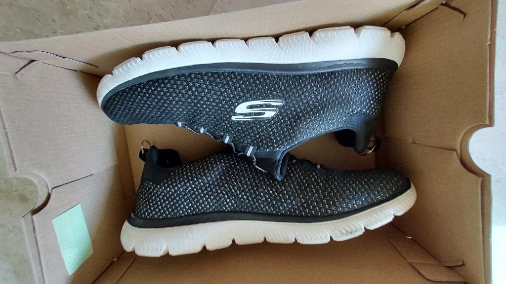 Skechers Summits Marathon hardloopschoenen sneakers, Skechers, Verzenden, Zwart, Sneakers of Gympen