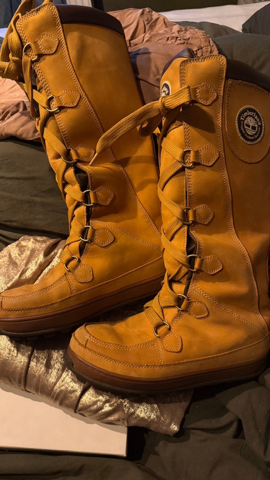 Timberland Mukluks laarzen, Ophalen of Verzenden, Zo goed als nieuw, Hoge laarzen