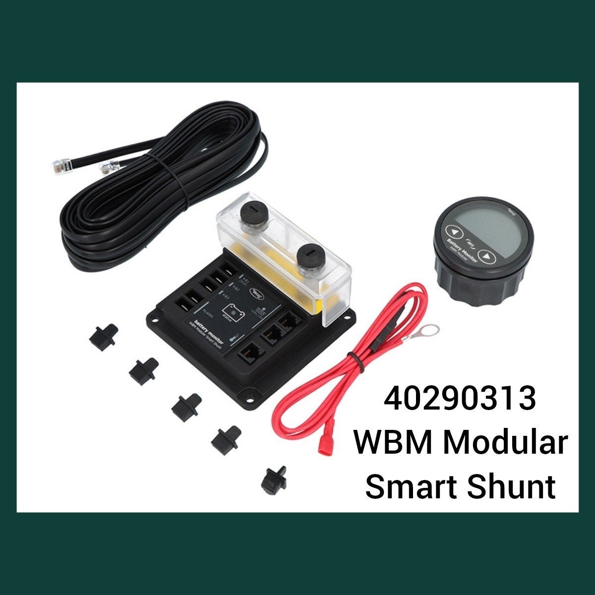 WBM BATTERY MONITOR – WP MODULAR SMART SHUNT 40290313 / Neu, Watersport en Boten, Ophalen of Verzenden, Nieuw, Kabel of Apparatuur