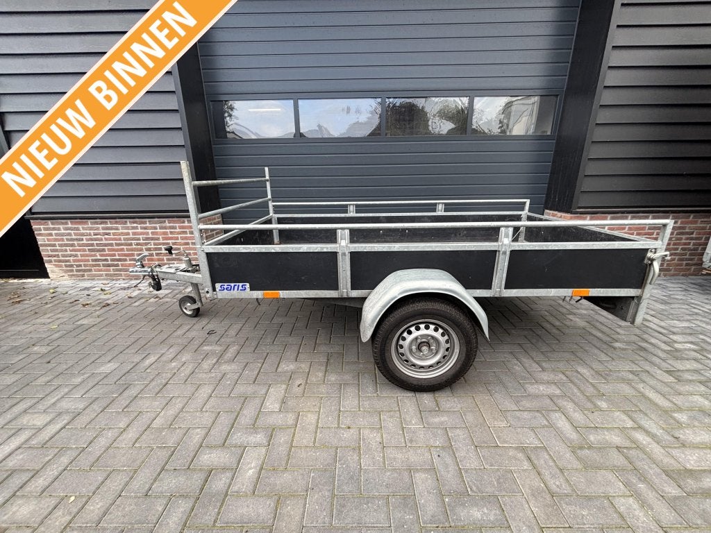 Saris bakwagen enkelasser aanhanger aanhangwagen, Gebruikt