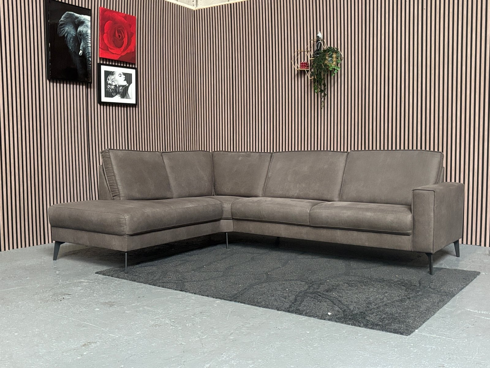 GRATIS LEVERING Haco Belfast Hoekbank 270x210 GEREINIGD