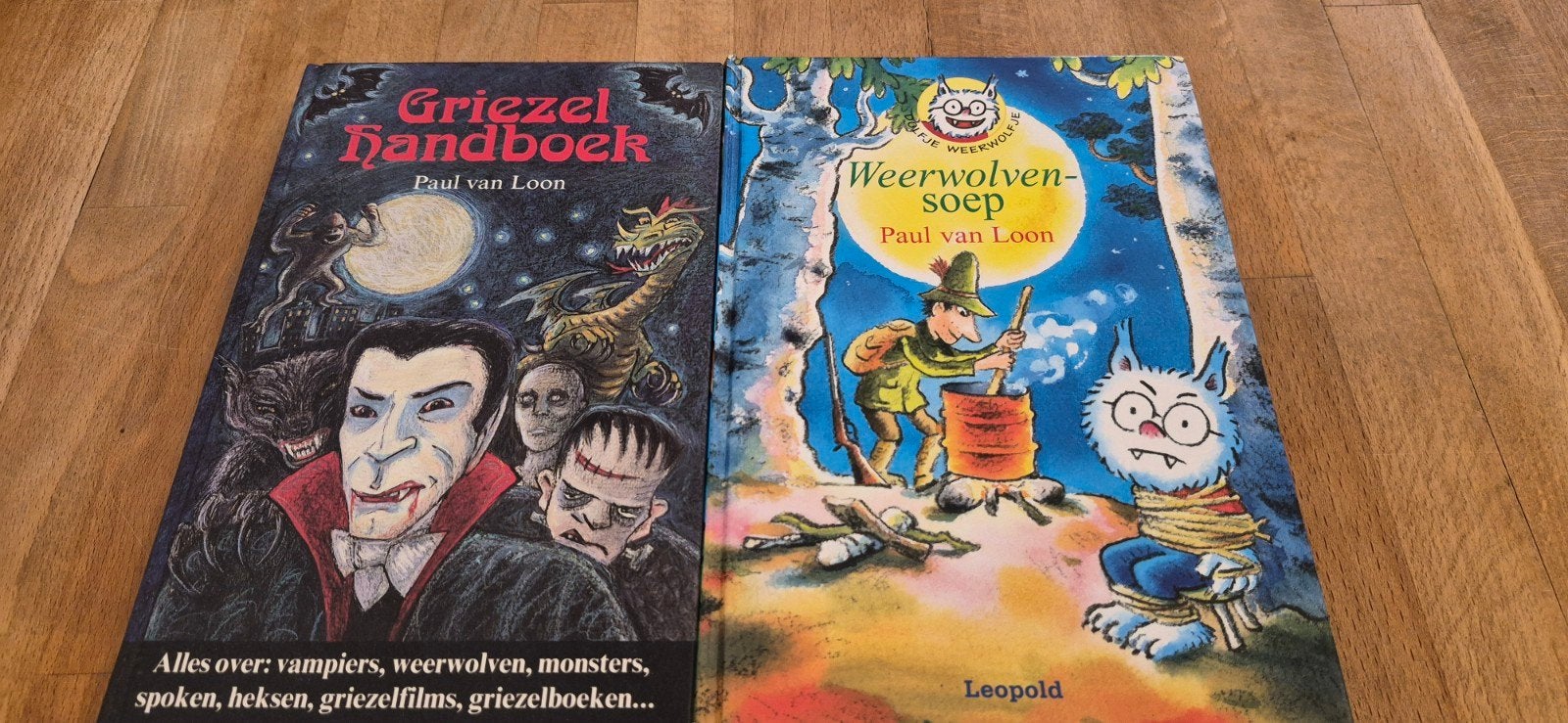 Griezel Handboek & Weerwolvensoep Paul van Loon, Ophalen of Verzenden, Gelezen, Paul van Loon, Fictie algemeen
