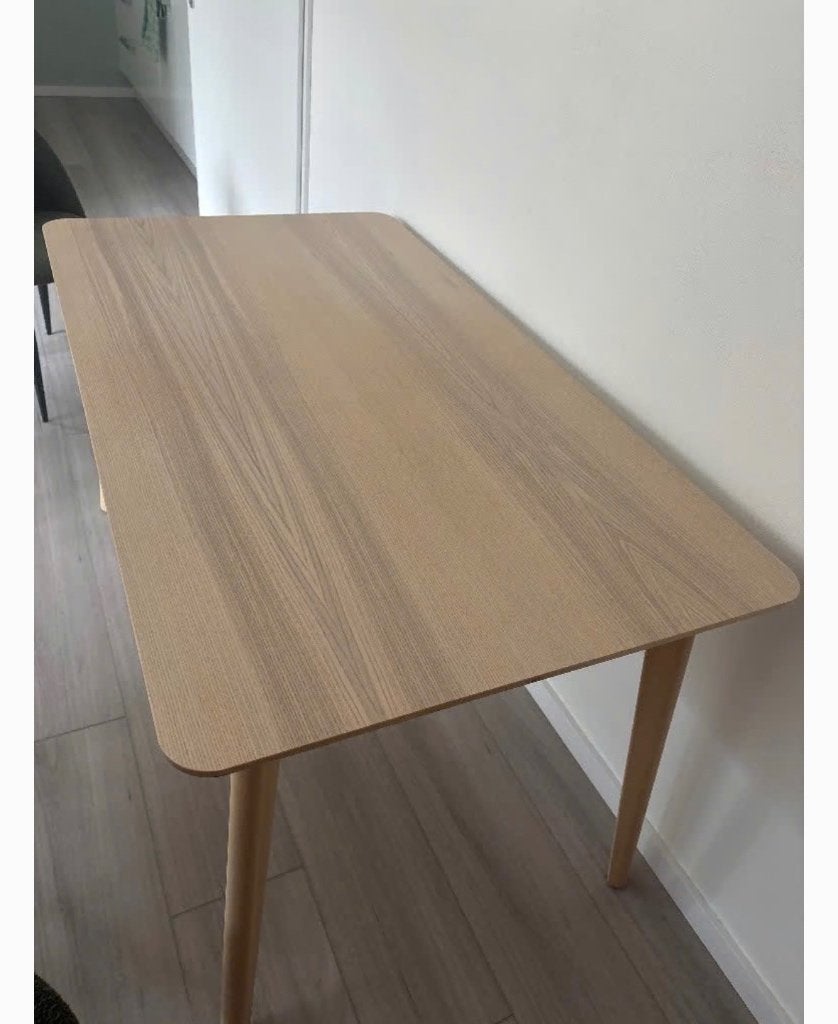 IKEA Dining table Lisabo, Ophalen, 100 tot 150 cm, 50 tot 100 cm, Zo goed als nieuw