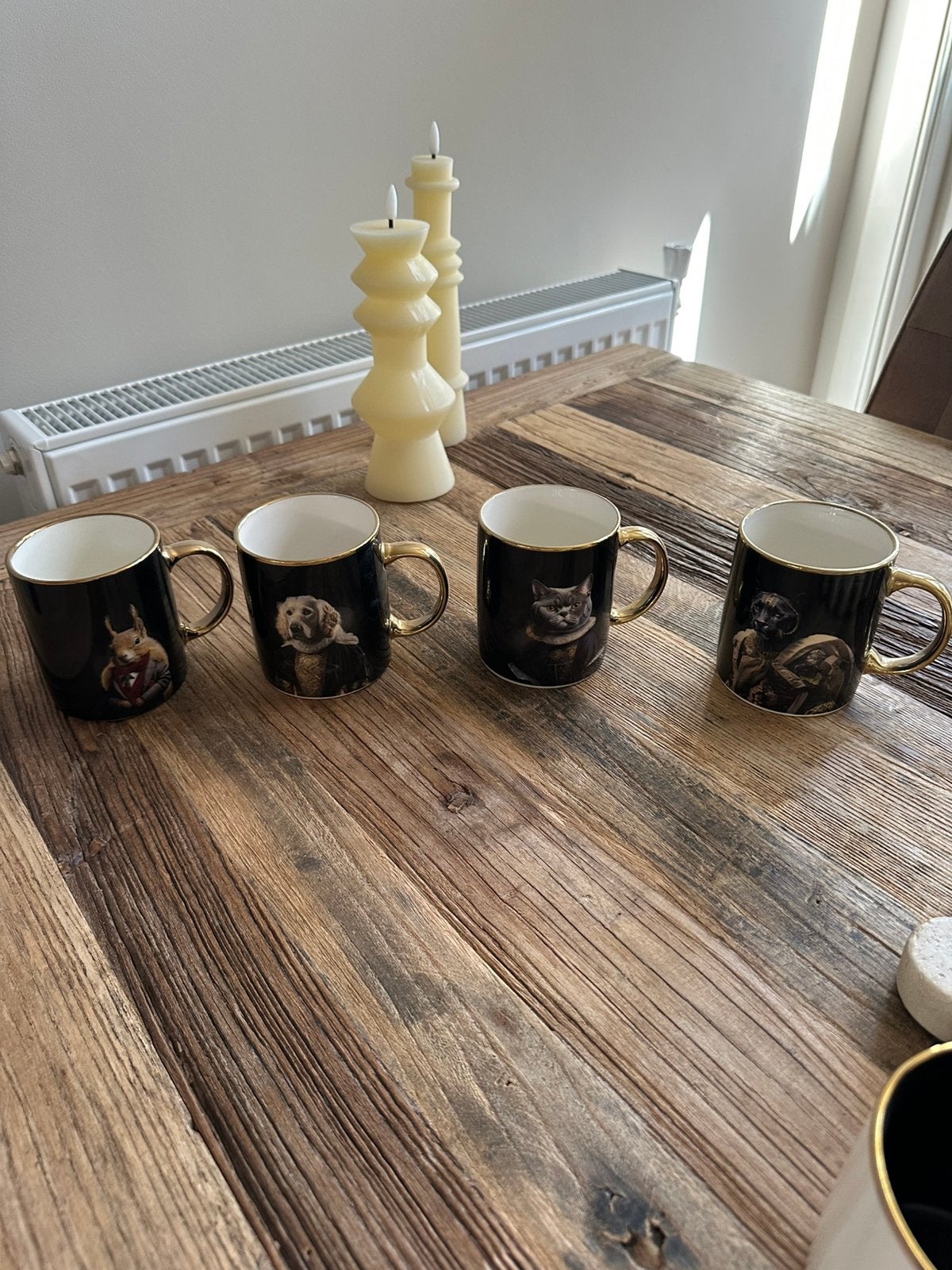 Nieuwe mokken met dieren afbeelding, Ophalen, Nieuw, Overige stijlen, Kop(pen) en/of Schotel(s)