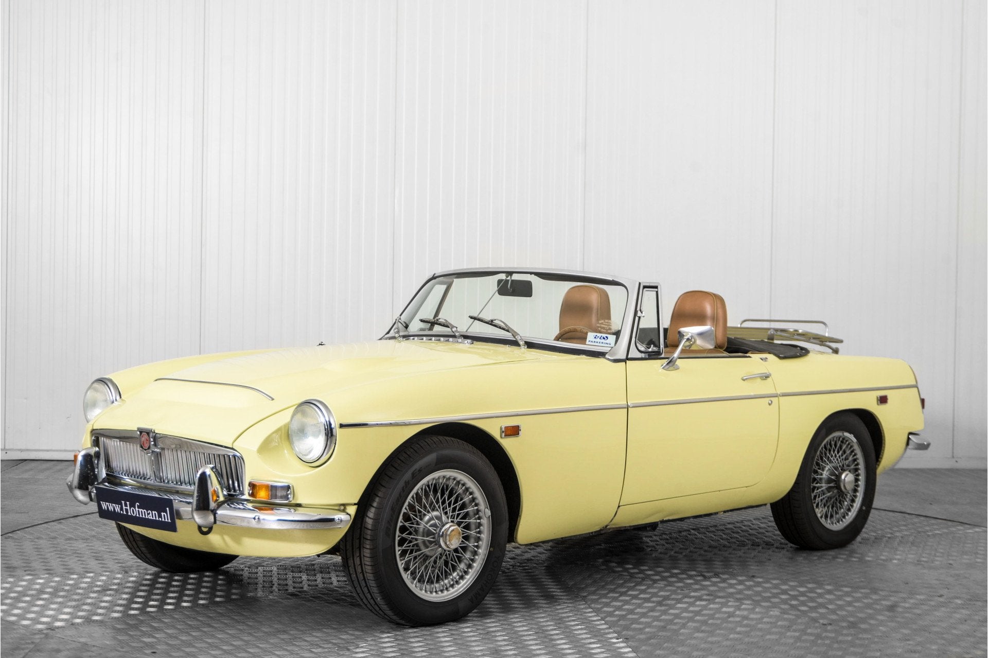 MG C MGC spaakwielen automaat (bj 1969), Automaat, Cabriolet, Geel, Bedrijf