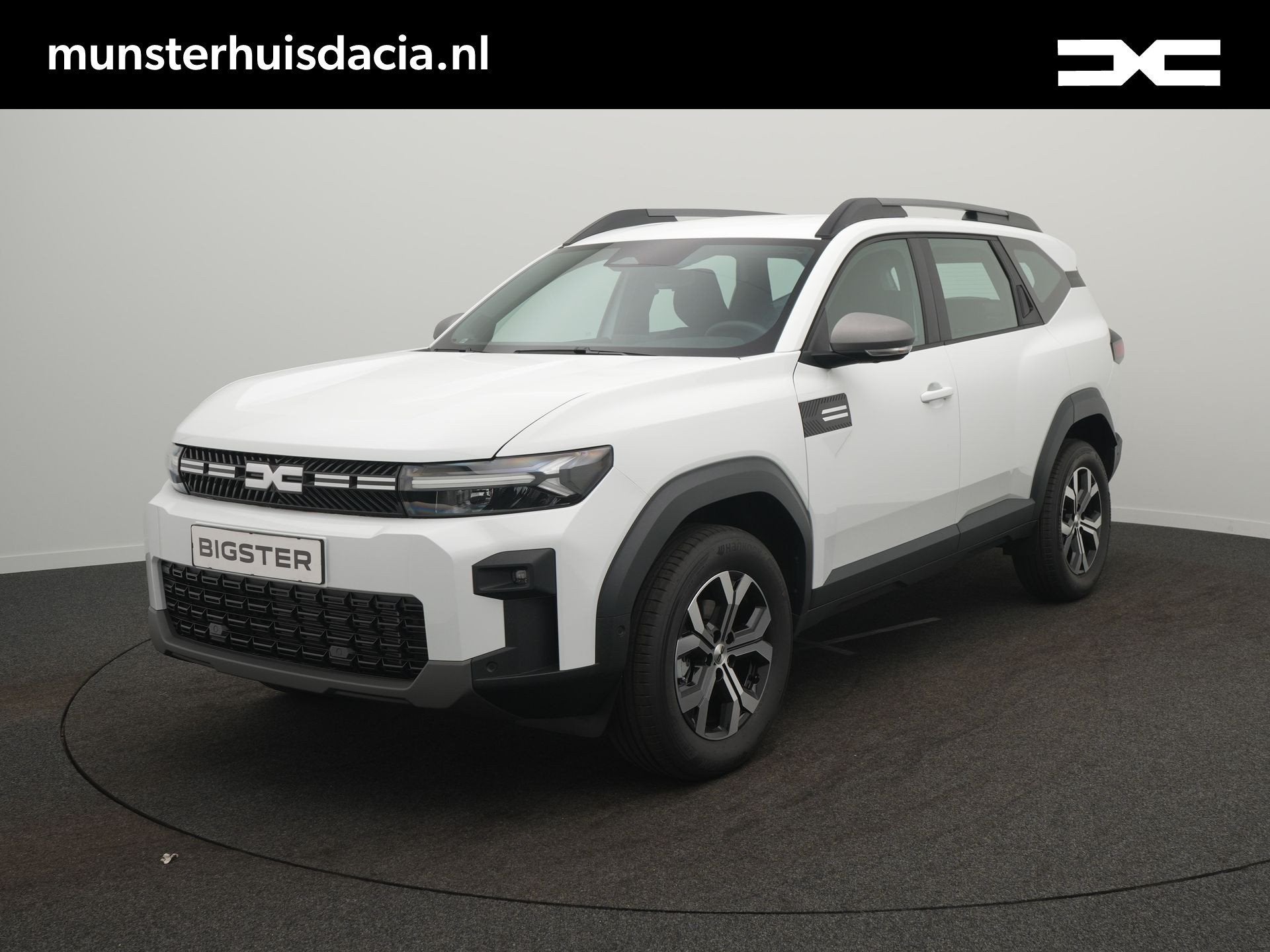 Dacia Bigster 1.8 Hybrid 155 Expression - PDC + Camera - 18i, Stof, Gebruikt, Wit, Bedrijf