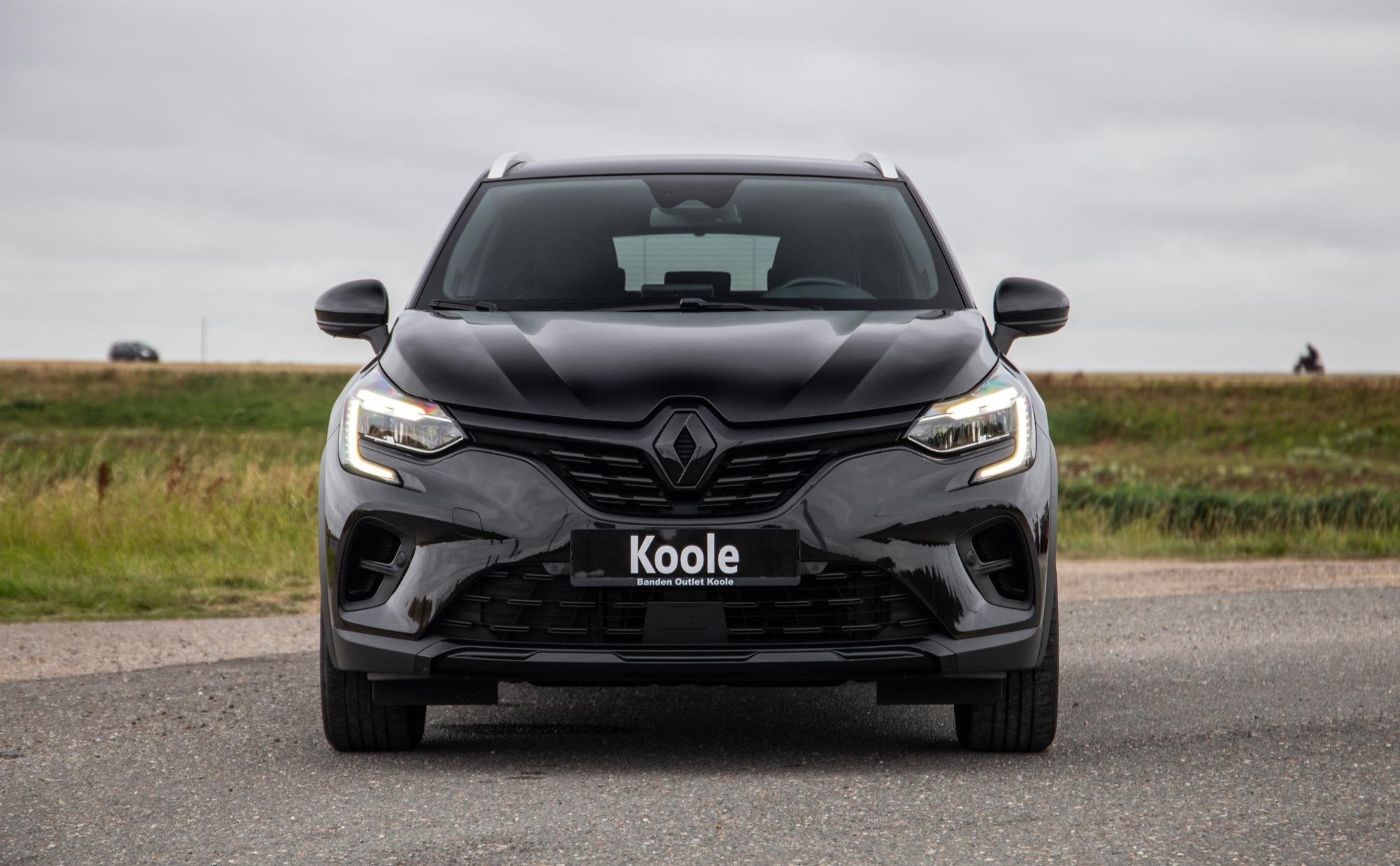 Renault Captur E-TECH Plug-in Hybrid Rive Gauche BLACK LINE, Auto's, Renault, Dealer onderhouden, Stof, Gebruikt, 750 kg