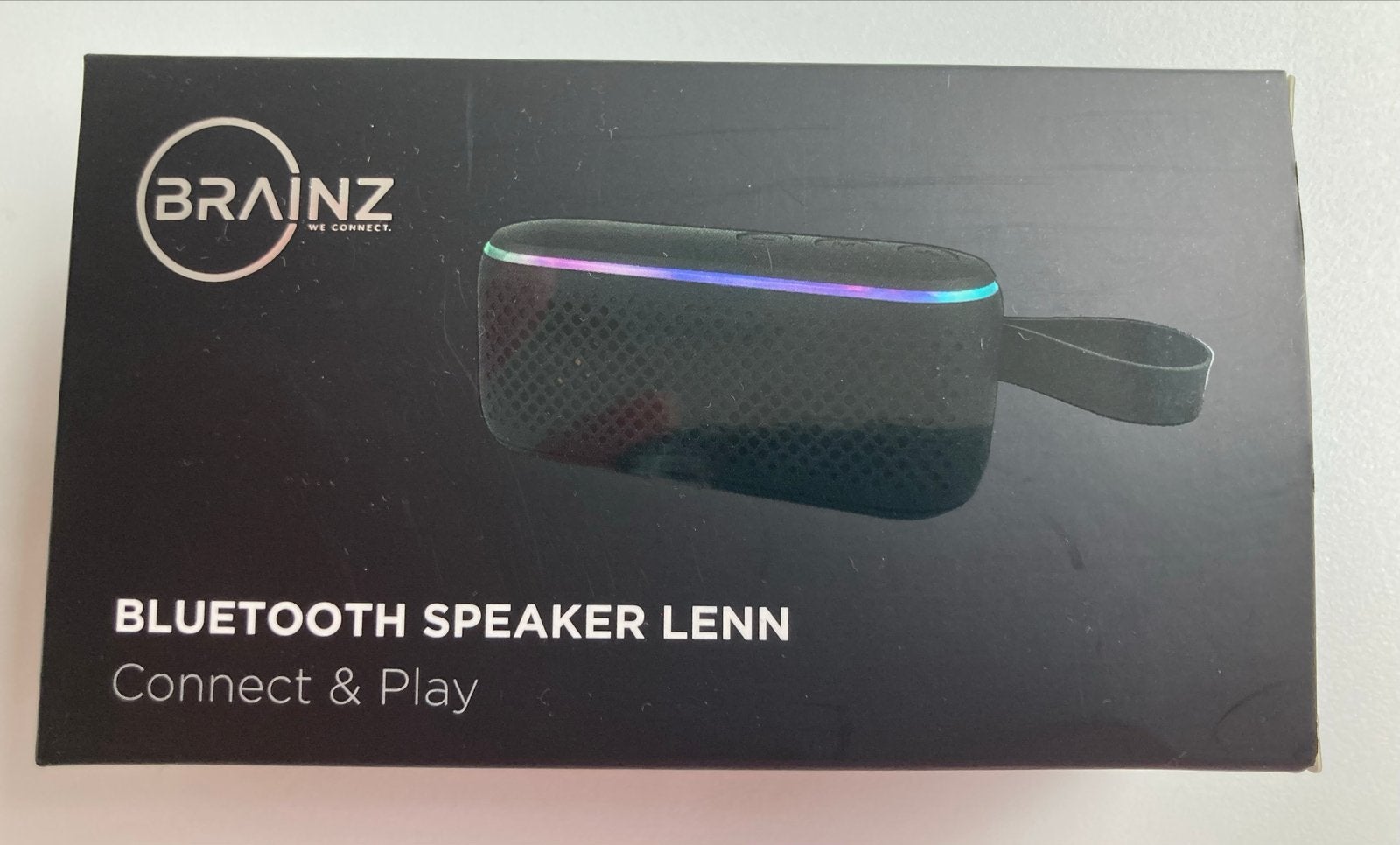 Brainz Bluetooth Speaker Lenn, NIEUW, met LED Party Lights, Audio, Tv en Foto, Luidsprekers, Overige merken, Overige typen, Nieuw