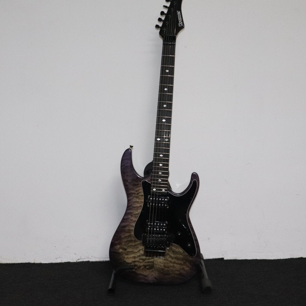 Kramer Guitars Quilt HHFR Ultraviolet Burst, Muziek en Instrumenten, Flex Ltd., Zo goed als nieuw, https://flex.com/contact-us