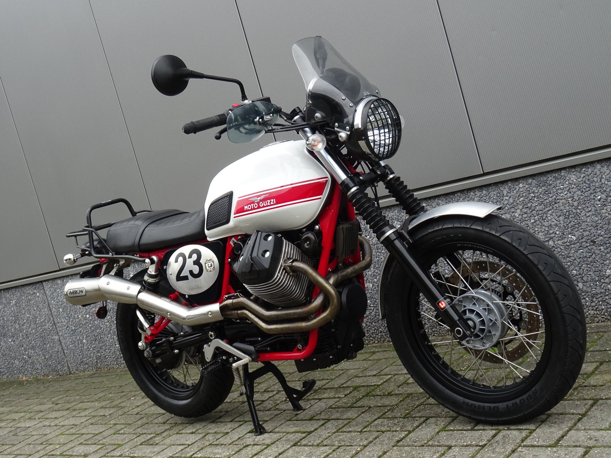 Moto Guzzi V 7 II STORNELLO ABS (bj 2016), 744 cc, Toermotor, Gebruikt, Bedrijf