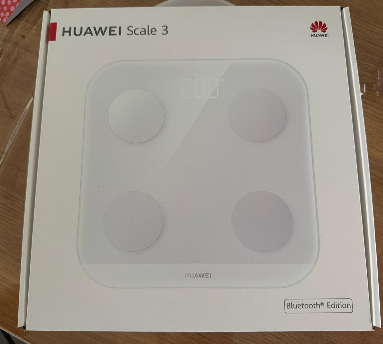 Huawei Scale 3 Bluetooth Edition - Nieuw in doos, Witgoed en Apparatuur, 1 tot 500 gram, Nieuw, 100 kg of meer, Ophalen of Verzenden