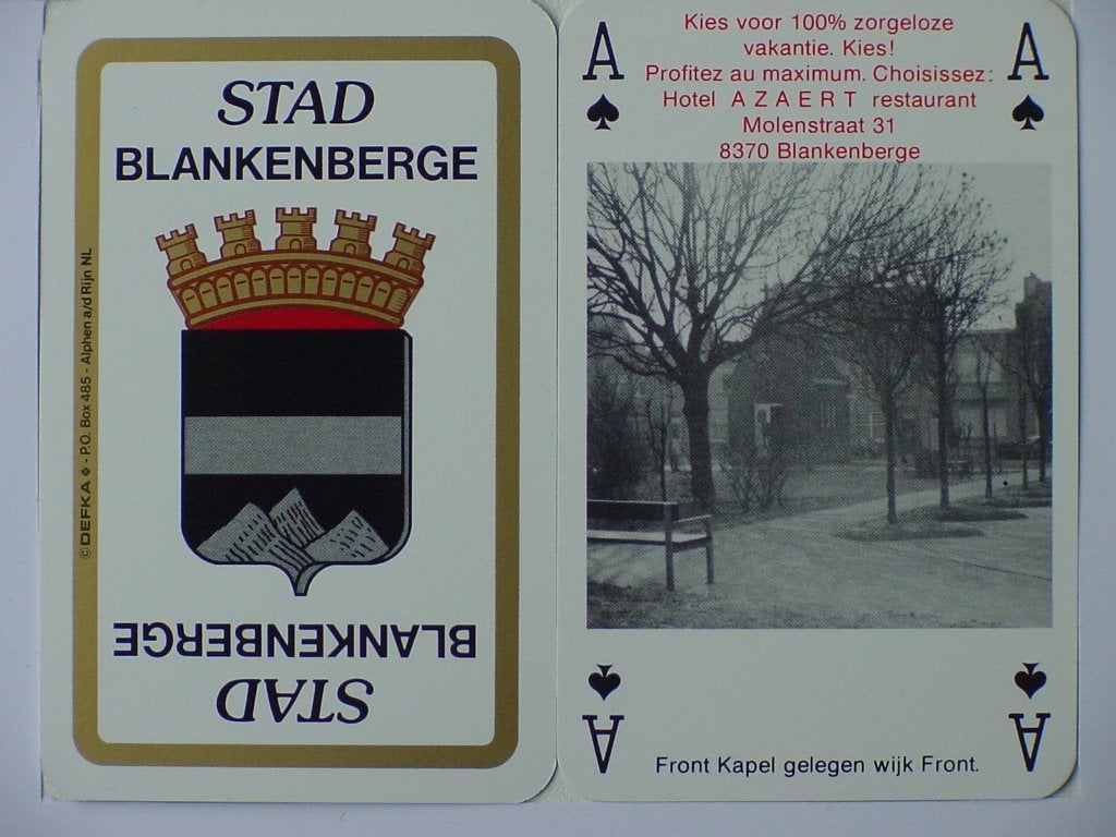 Kaart- en Kwartetspel Blankenberge, Ophalen of Verzenden, Nieuw, Kwartet(ten)