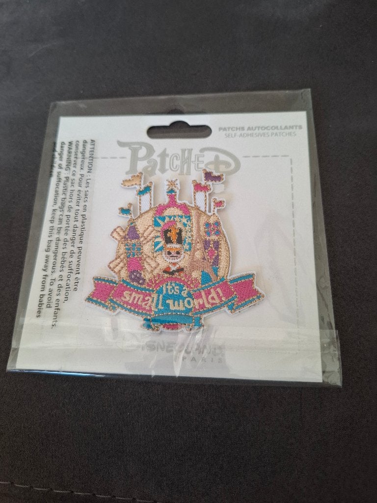 Strijkpatch Disneyland Parijs, Ophalen, Overige figuren, Nieuw, Overige typen