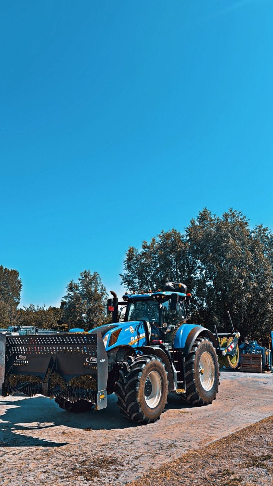 FLIEGL schuifwals kuilverdeler, Ophalen