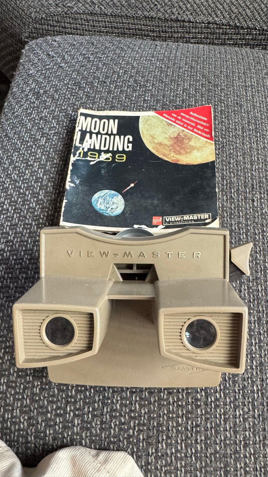 View-Master, met 'Moon Landing 1969' schijven, Ophalen of Verzenden, Gebruikt