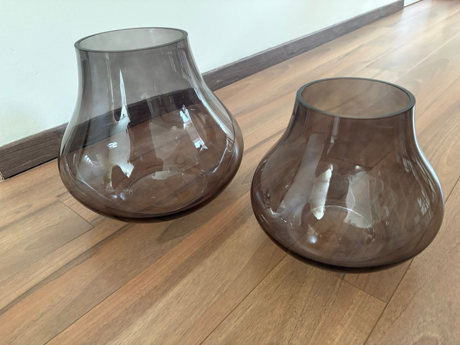 Bloemenvazen, Huis en Inrichting, Woonaccessoires | Vazen, Ophalen, Zo goed als nieuw, Glas