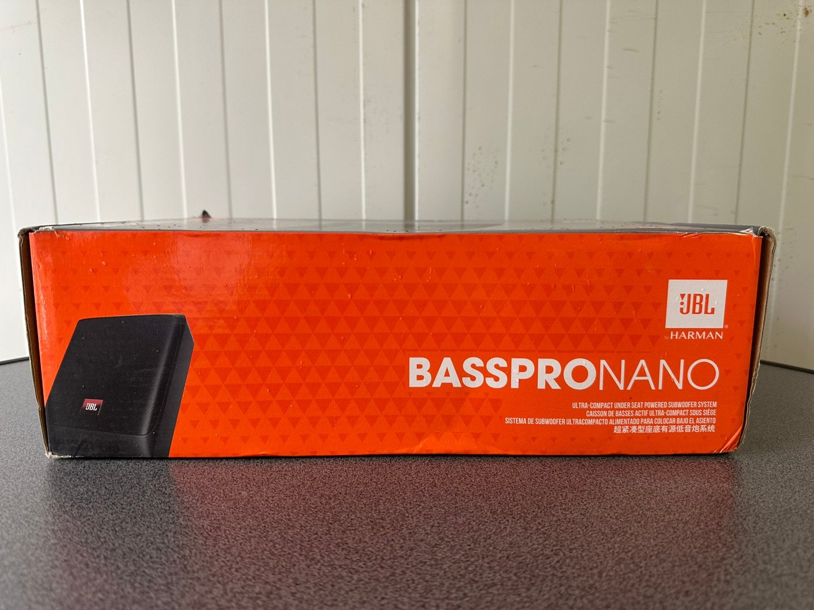 JBL BassPro Nano - Subwoofer - 200 W, Auto diversen, Autospeakers, Ophalen of Verzenden, Zo goed als nieuw