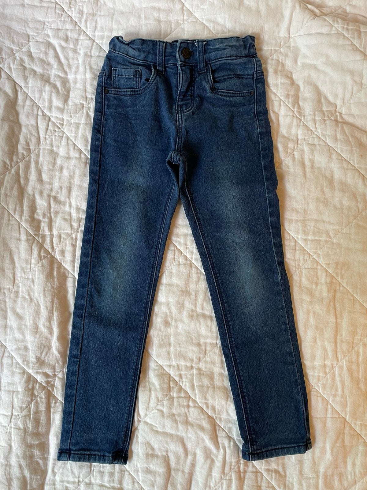 Hema My Skinny Fit Jeans - Maat 116, Kinderen en Baby's, Ophalen, Gebruikt, Jongen of Meisje, Broek