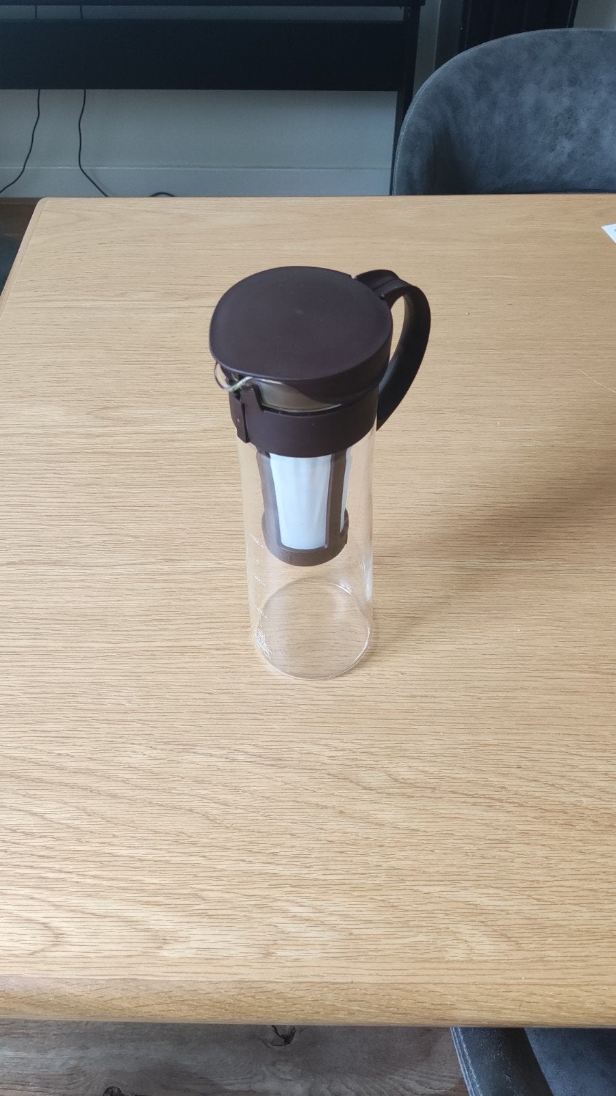 HARIO mizudashi cold brew 1L, Ophalen of Verzenden, Zo goed als nieuw, Overige merken, Koffiekan