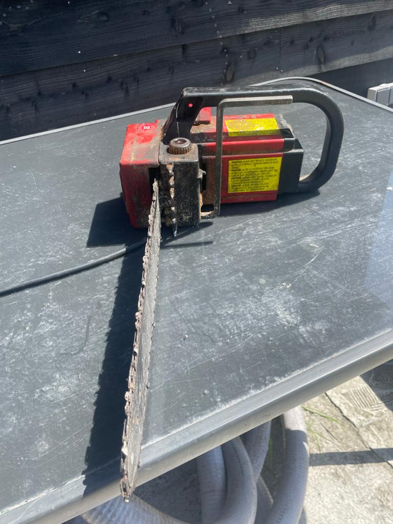 Elektrische kettingzaag - Gebruikt, Ophalen, Gebruikt, Kettingzaag, 30 tot 70 mm