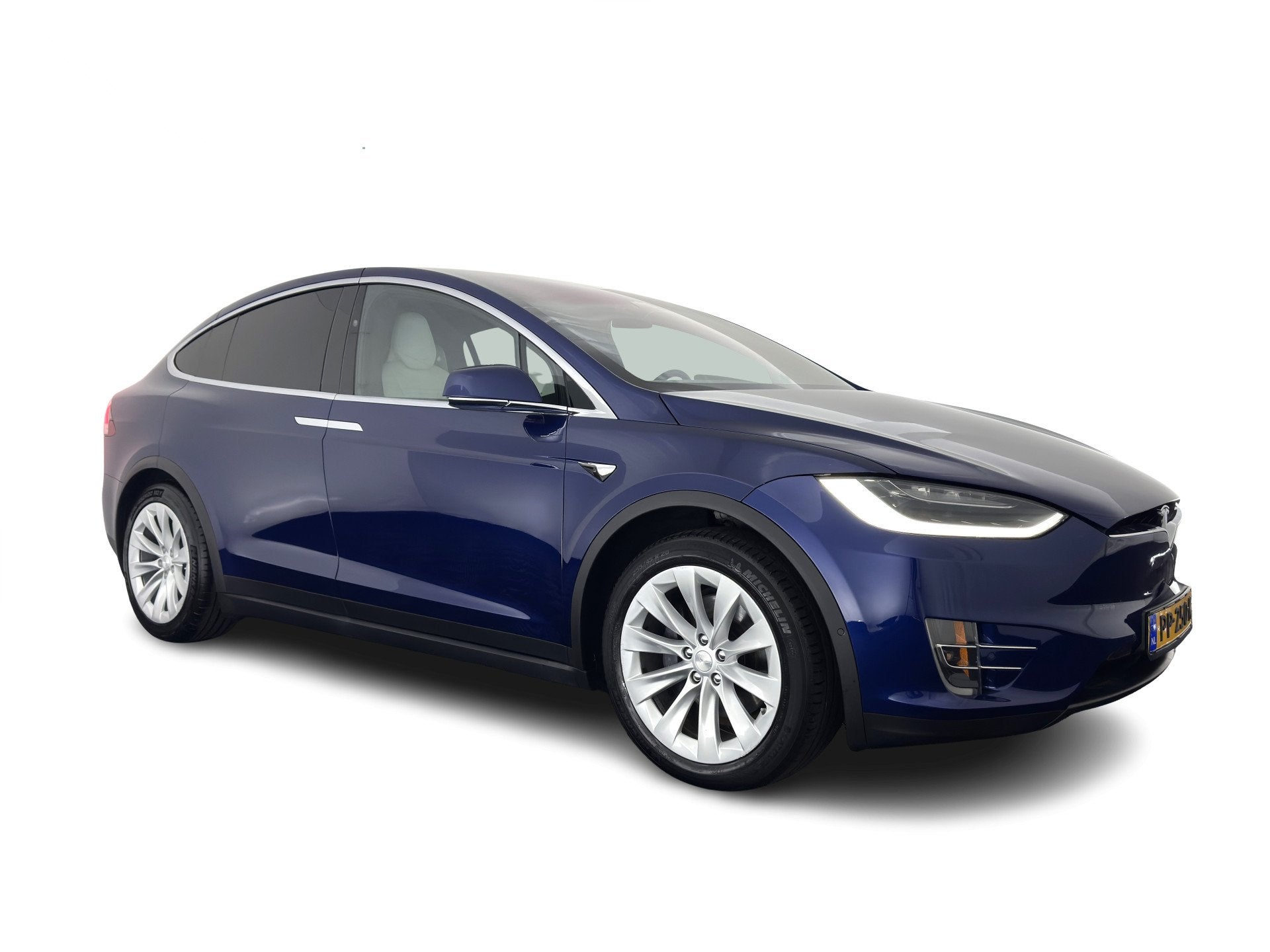 Tesla Model X 90D Base [6-Pers] Aut. *PANO-WINDOW | AUTO-PIL, Automaat, Model X, Gebruikt, 100 kWh