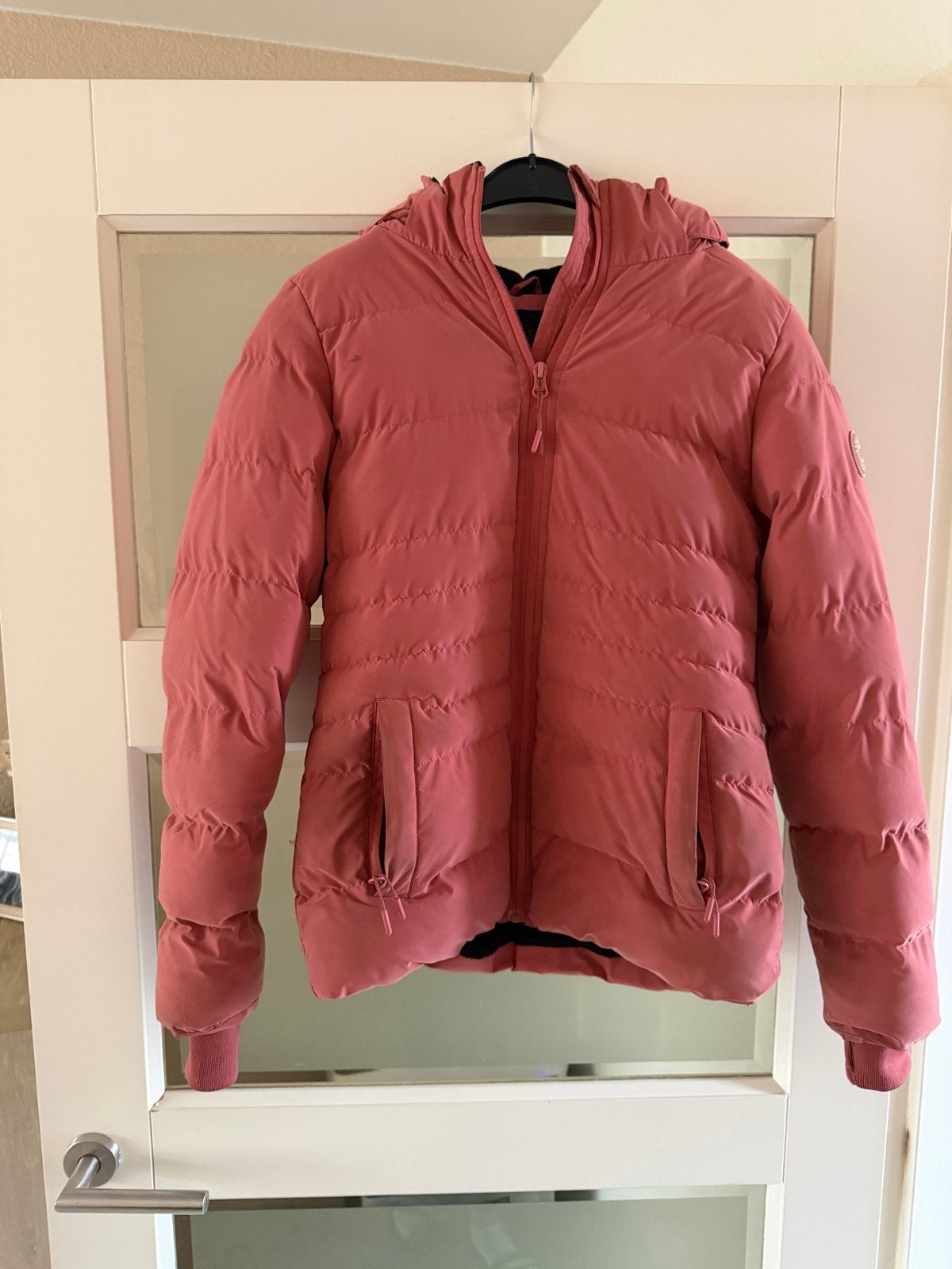 Cars Jeans winterjas maat 164, Ophalen of Verzenden, Zo goed als nieuw, Maat 46/48 (XL) of groter, Roze