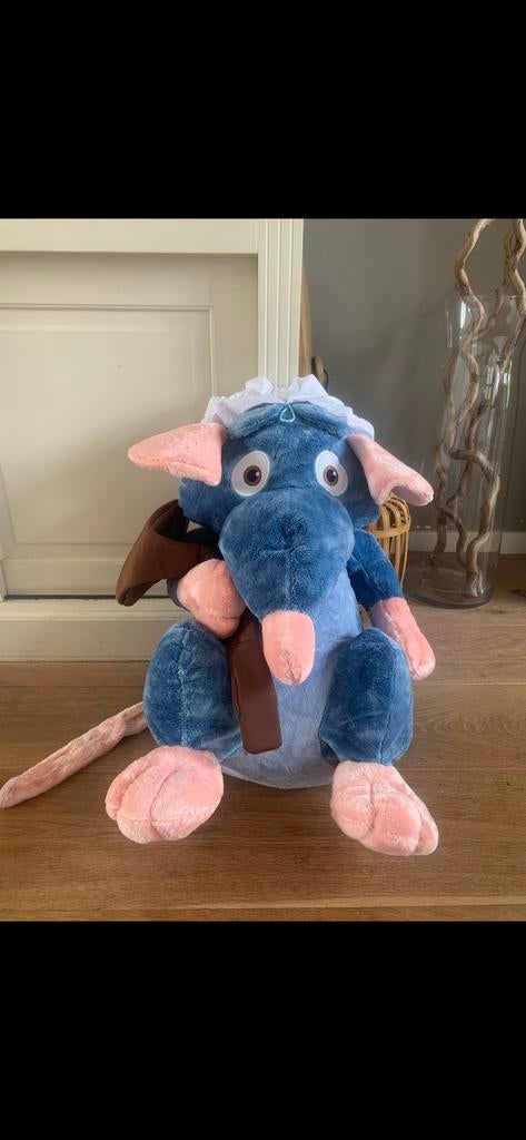 Ratatoille knuffel XL, Kinderen en Baby's, Speelgoed | Knuffels en Pluche, Muis, Disney, Blauw, Ophalen of Verzenden