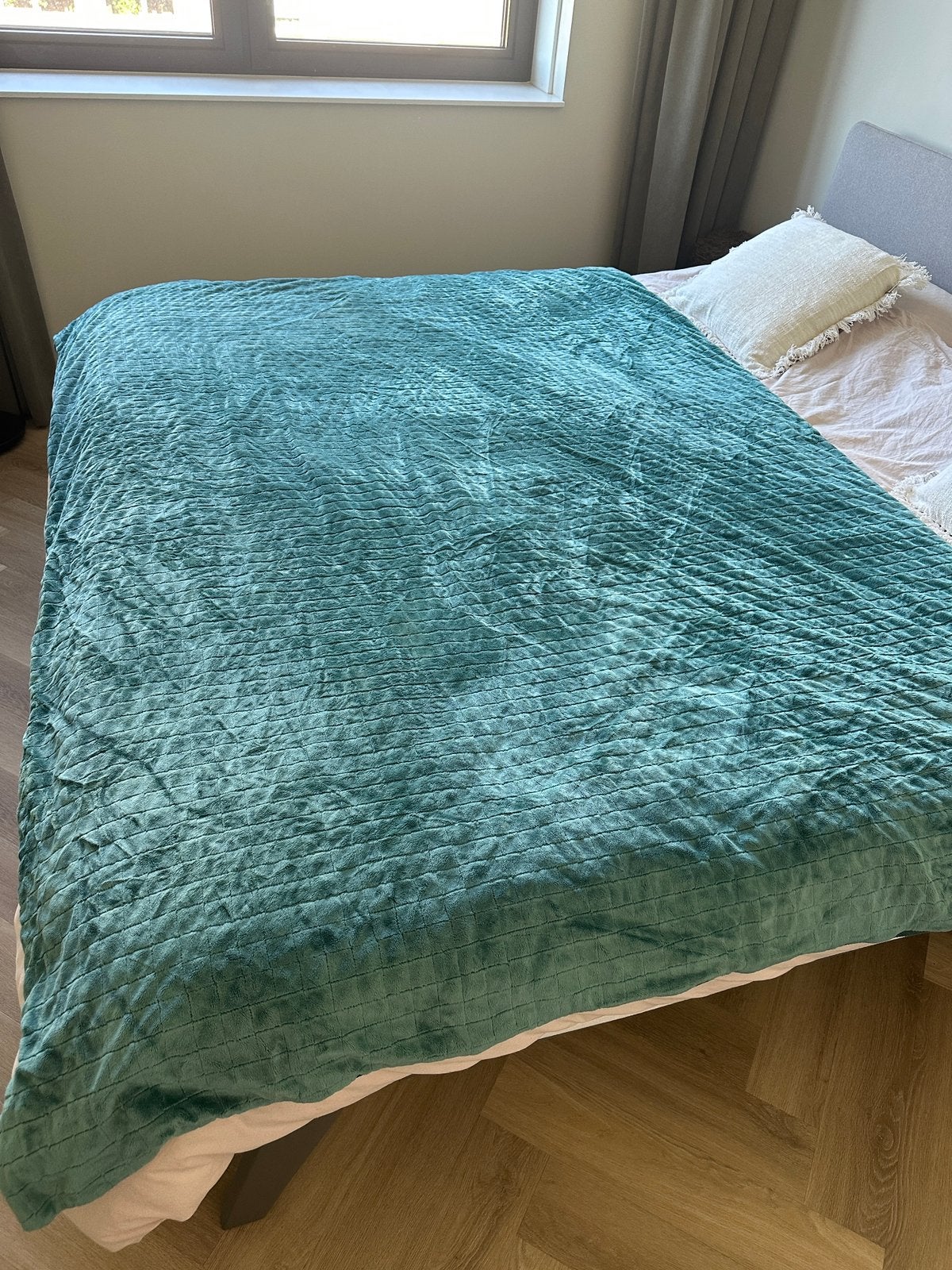 Zwaartedeken premium balance blanket van Gravity 150x220cm, Ophalen, Eenpersoons, Blauw, Deken of Dekbed