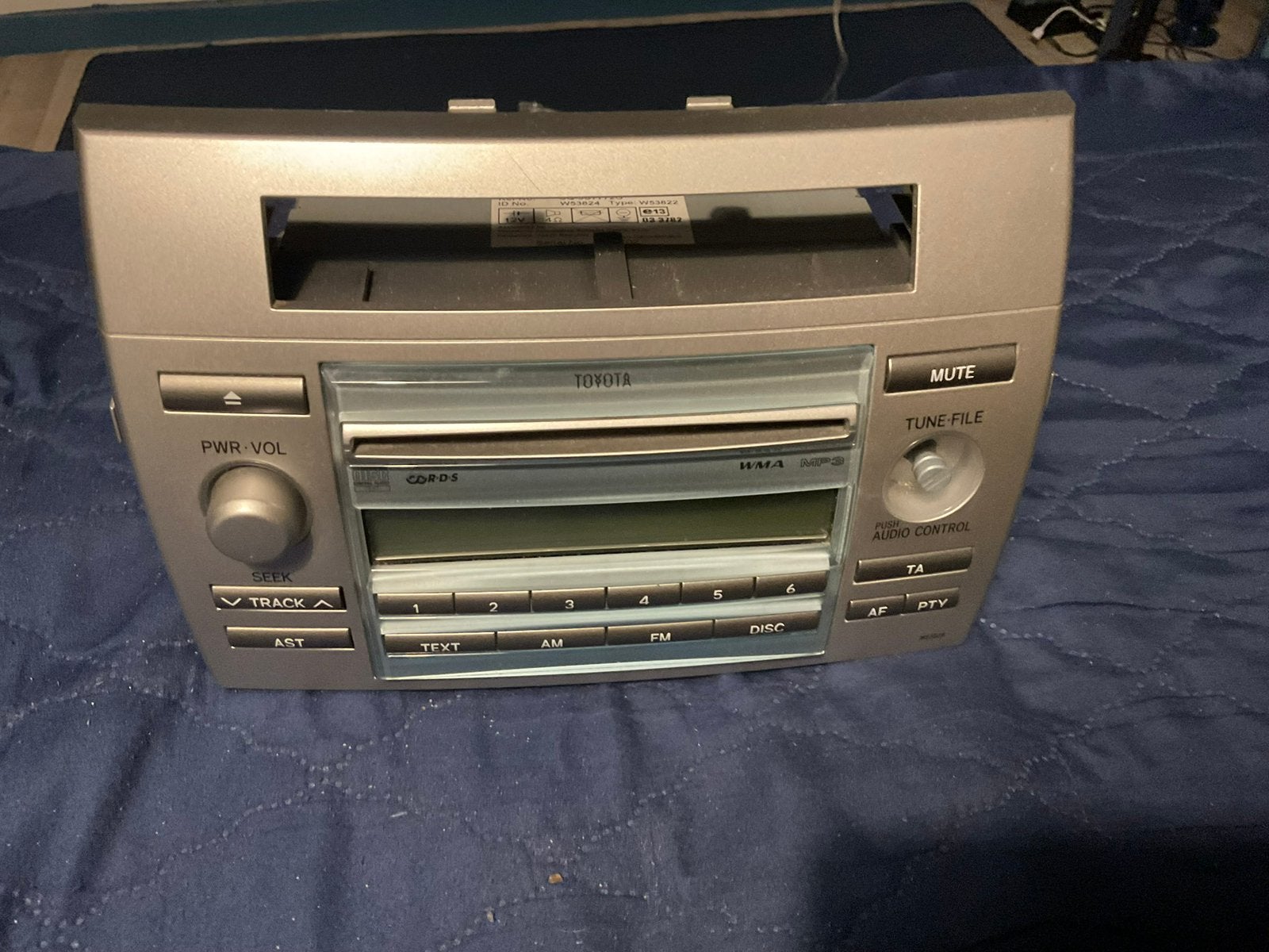 Radio CD Speler voor Toyota Corolla Verso, Ophalen of Verzenden, Gebruikt