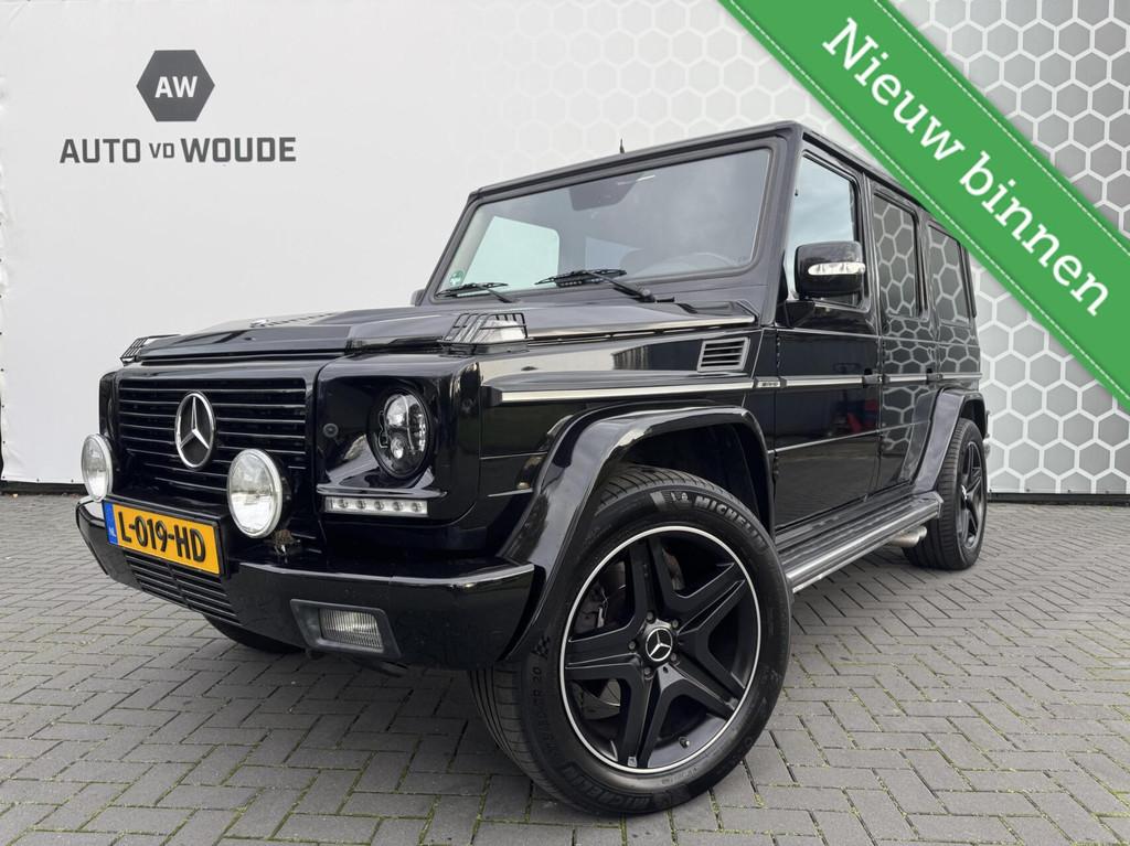 Mercedes G-klasse AMG G55 5.5 V8 Compressor 565PK Youngtimer, Auto's, Mercedes-Benz, Automaat, Gebruikt, Traction-control, G-Klasse