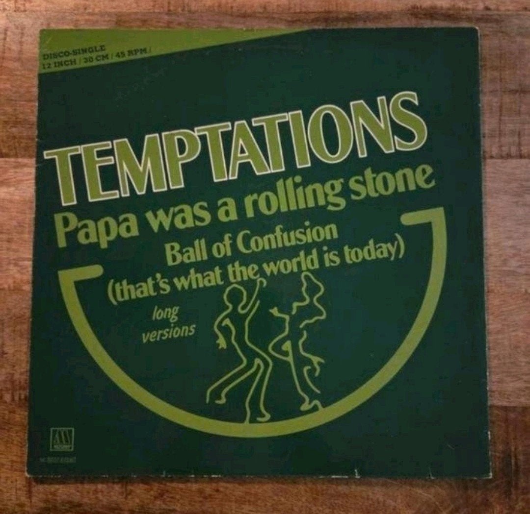 Lp the temptations papa was a rolling stone, Cd's en Dvd's, Ophalen of Verzenden
