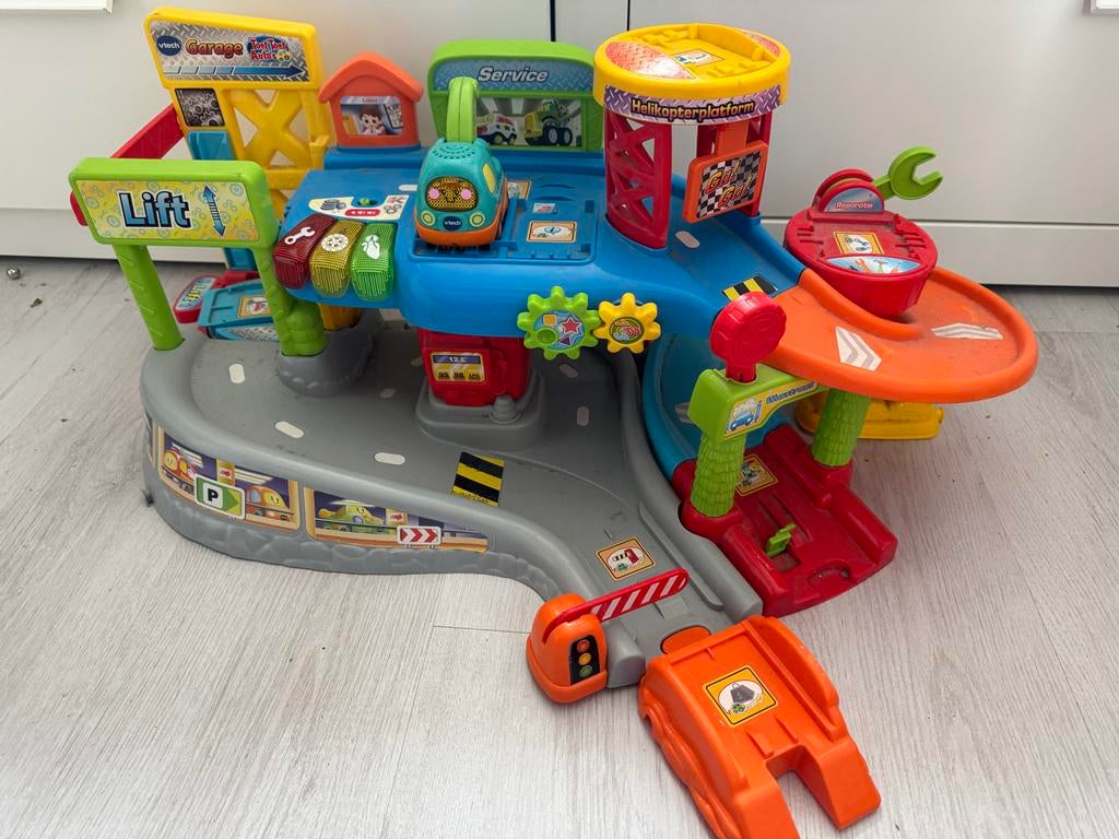 Vtech Toet Toet Auto's Garage met Tim Takelwagen, Ophalen of Verzenden, Gebruikt, Jongen of Meisje