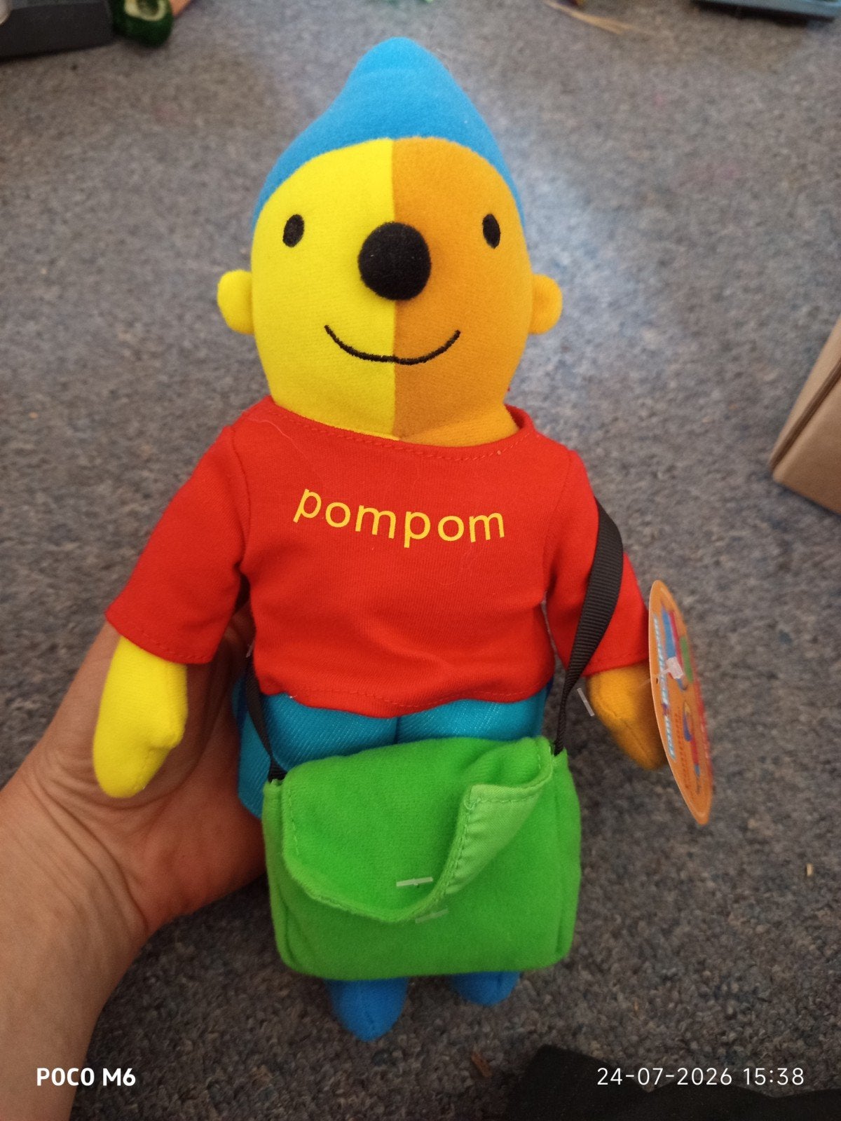pompom knuffel, Ophalen of Verzenden, Nieuw, Overige typen