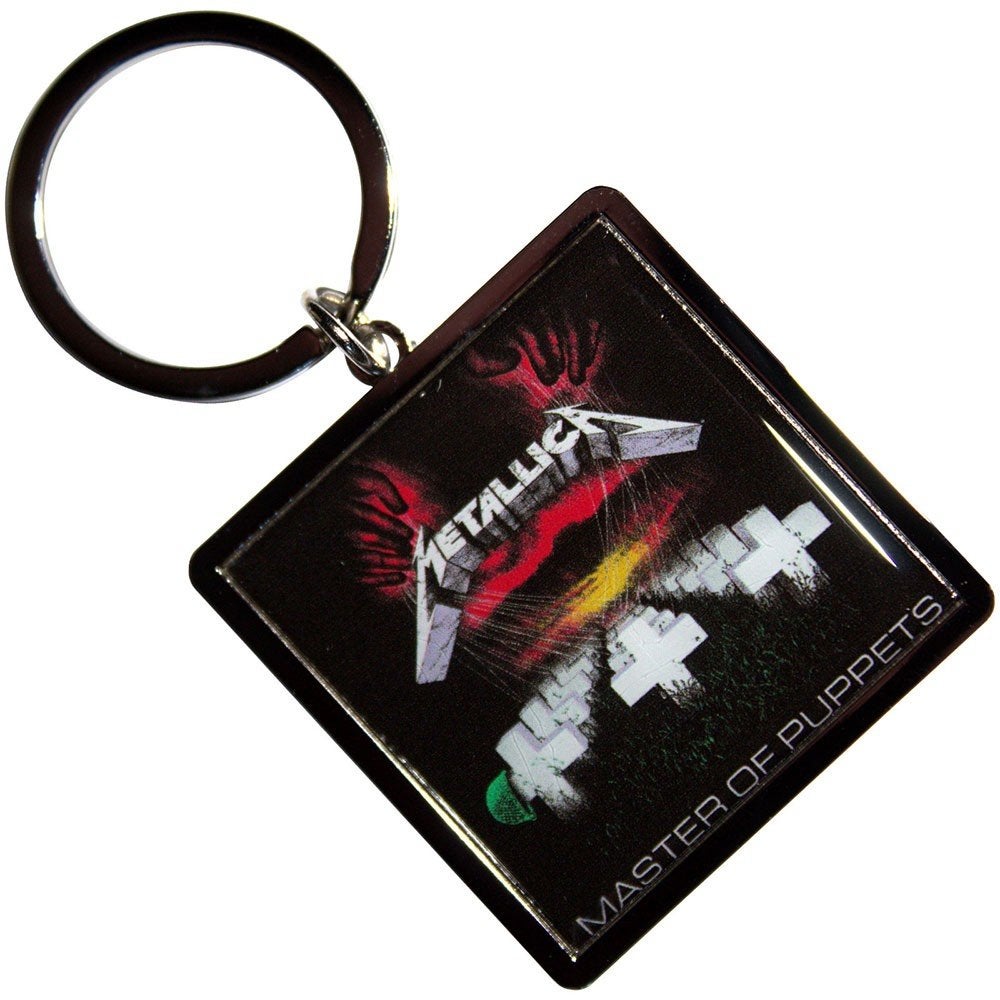 Metallica Master of Puppets sleutelhanger van metaal hanger, Info@deconoord.nl, Deco Noord, Nieuw, Ophalen of Verzenden