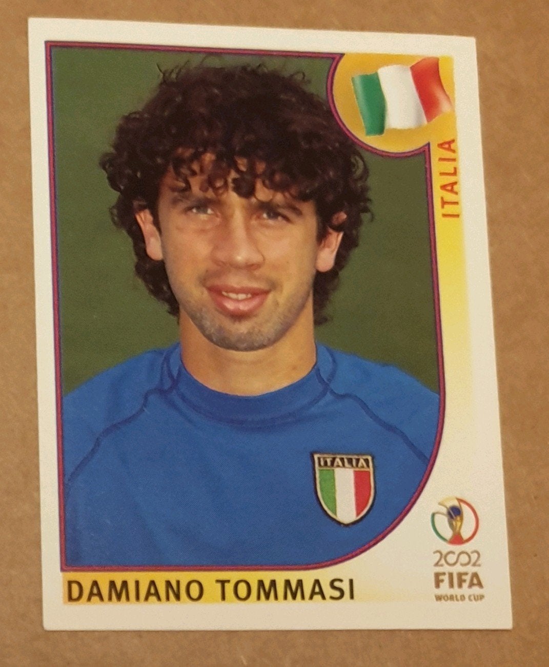 Panini FIFA World Cup Korea/Japan 2002 #467 Damiano Tommasi, Ophalen, Zo goed als nieuw, Buitenlandse clubs, Poster, Plaatje of Sticker