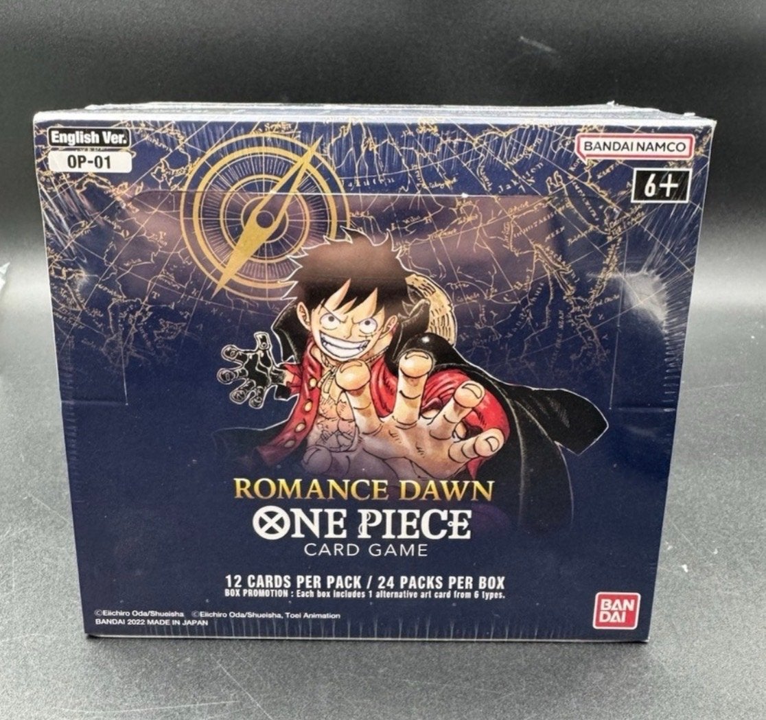 One Piece Romance Dawn Booster Box Engels OP-01, Hobby en Vrije tijd, Ophalen, Nieuw, Boosterbox