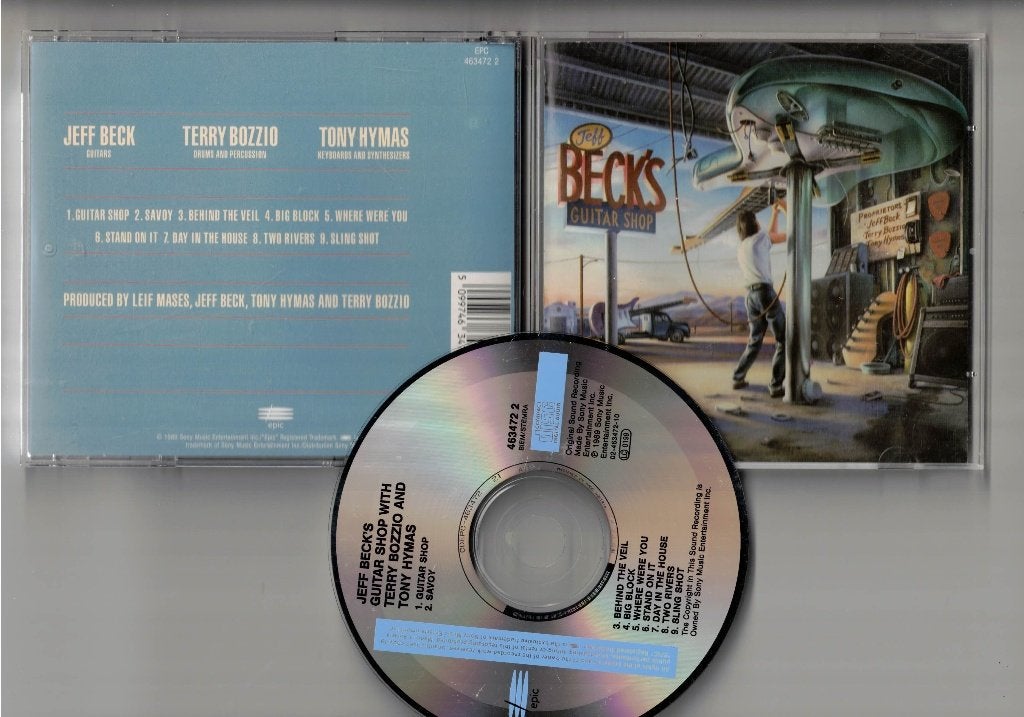 JEFF BECK'S GUITAR SHOP CD With Terrio Bozzio Tony Hymas, Ophalen of Verzenden, Zo goed als nieuw, Poprock