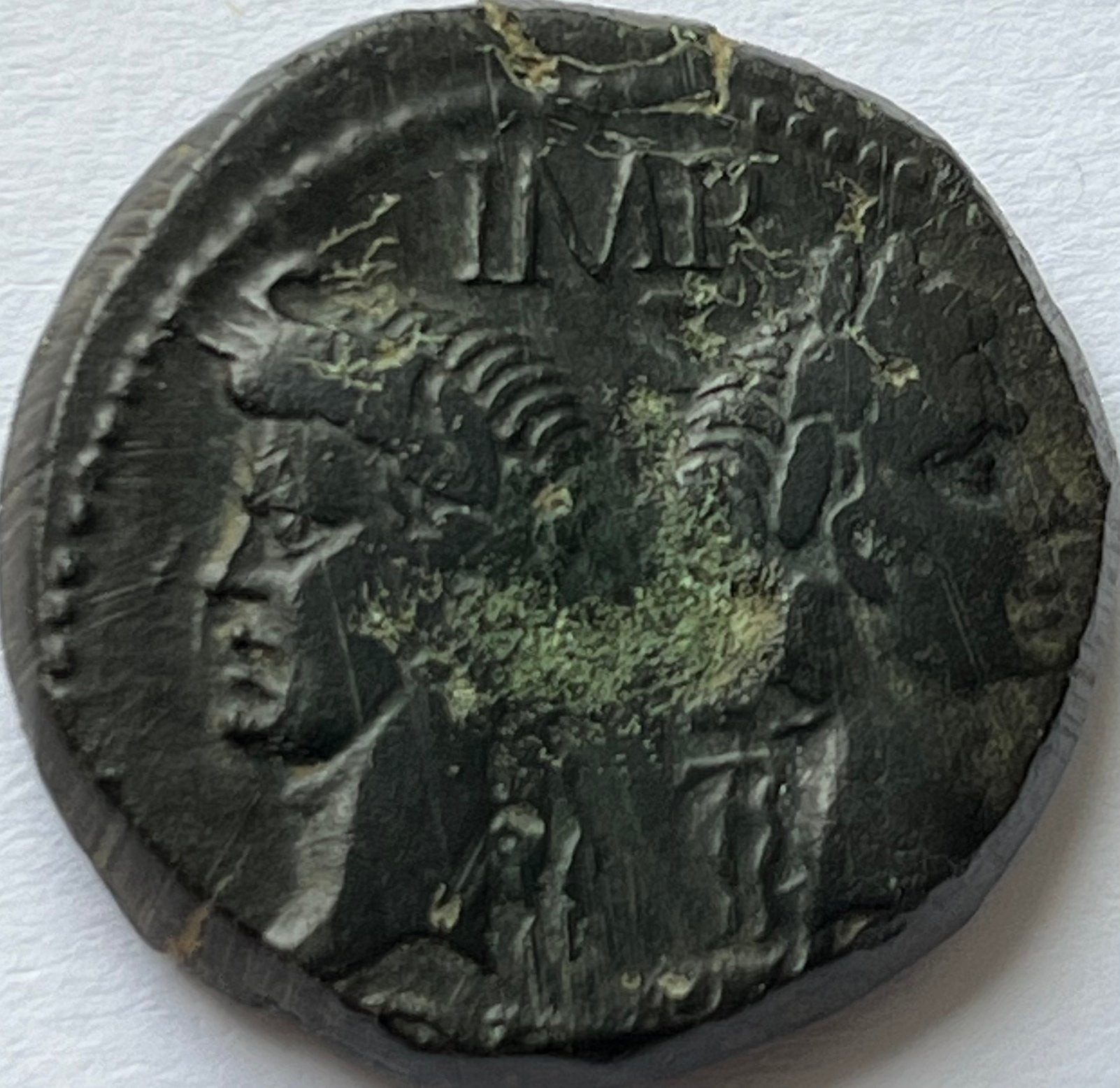 Romeinse Rijk zeldzame as Augustus en Agrippa, Ophalen of Verzenden, Overige landen, Losse munt