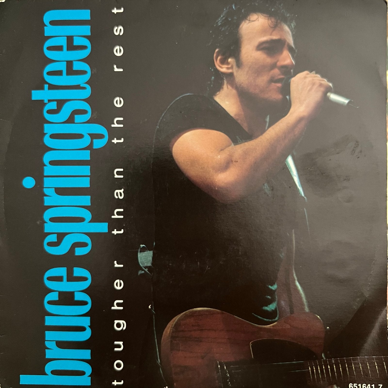Bruce Springsteen - Tougher Than The Rest (Single), Cd's en Dvd's, Vinyl Singles, Ophalen of Verzenden, Gebruikt, Rock en Metal