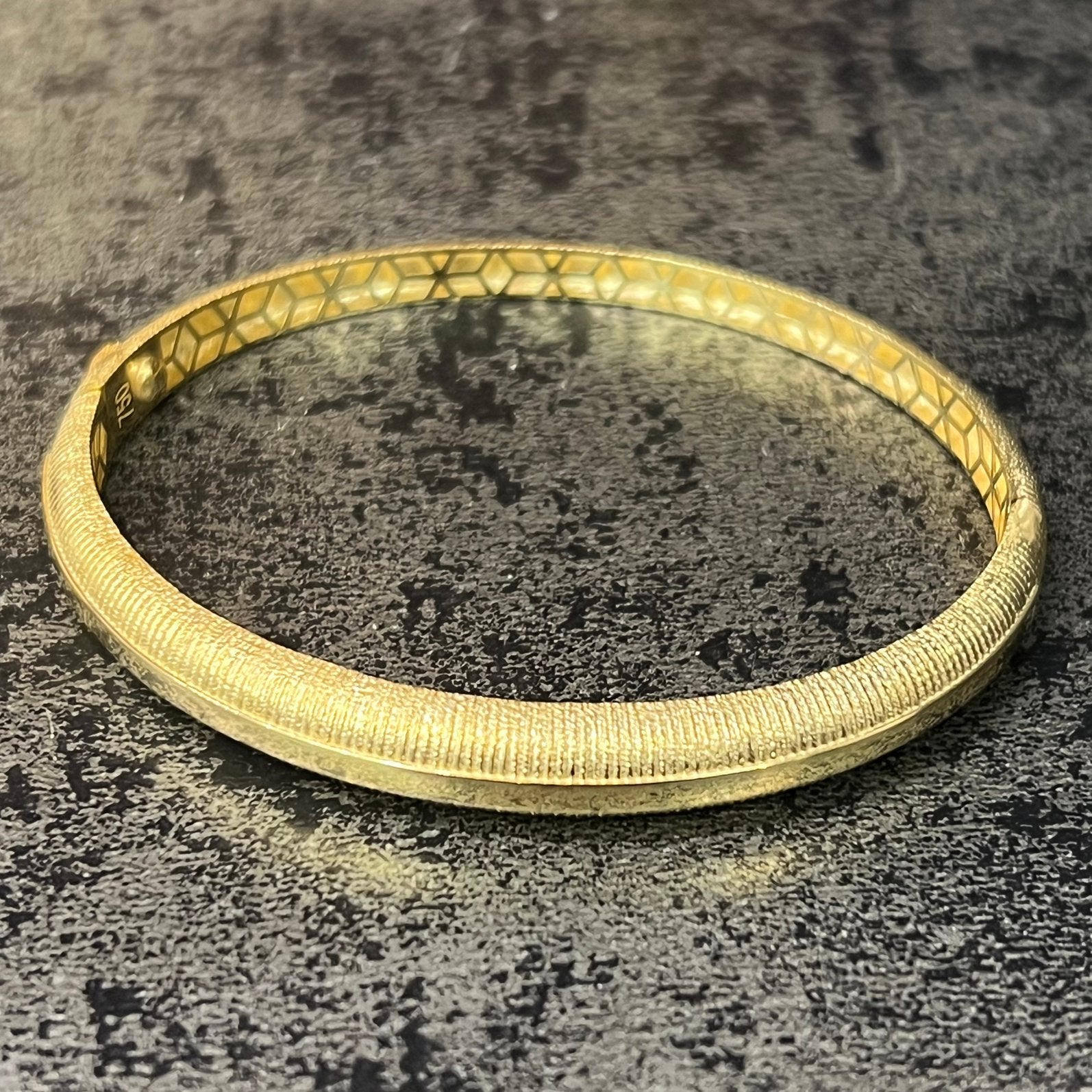 18 karaat gouden armband slavenarmband nieuw, Sieraden, Tassen en Uiterlijk, Ophalen of Verzenden, Nieuw, Goud