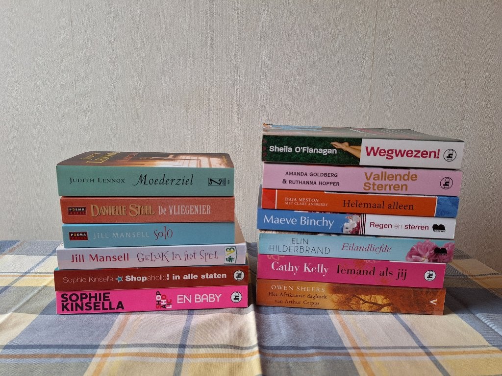Stapeltje leesboeken., Boeken, Ophalen, Zo goed als nieuw